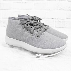 Allbirds Womens Gray Merino Wool Athletic Sneakers Size 9 Runner Up Mizzle